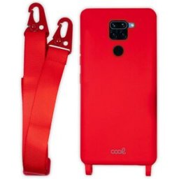 Capa c/ Fita Vermelha Xiaomi Redmi Note 9 - COOL