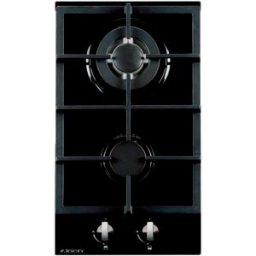 Placa 2 Bocas a Gás 300x520mm (Preto) - JOCEL