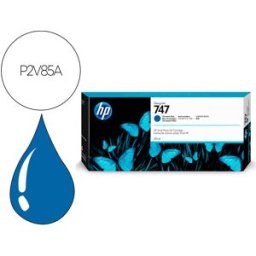 Tinteiro N 747 300-Ml /Dnj Z9/ (Azul) - HP