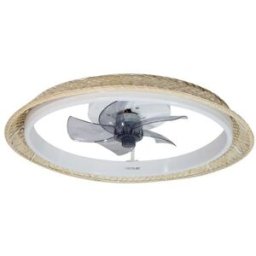 Ventoinha de Teto Energysilence Lampaero 620 Natural Design 20W - CECOTEC