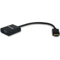 Conversor HDMI Macho -> VGA Femea + Audio - EQUIP