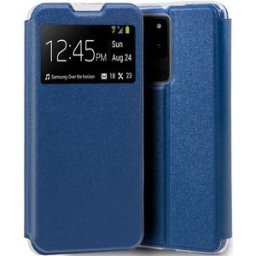 Capa Livro p/ Samsung G988 Galaxy S20 Ultra 5G Smooth (Azul) - COOL