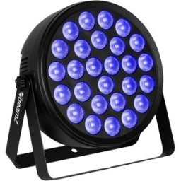 Projector LED PAR 27x 4W "4-EM-1" RGBAW c/ Comando (BCC240) - beamZ