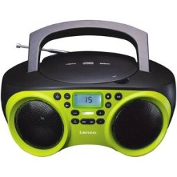 Rádio Portátil SCD 200 c/ Leitor de CDs e MP3 (Lima) - LENCO