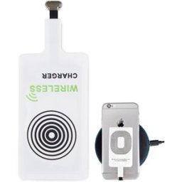 Adaptador Indução Comp. iPhone 5/5S/5C/SE/6/7 p/ Carregador Indução sem Fios