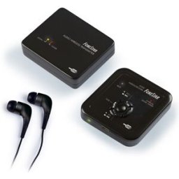 Sistema s/ Fios de Auscultadores Stéreo 2,4Ghz - FONESTAR