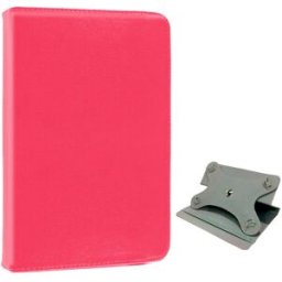 Capa Ebook / Tablet Universal 9.7 - 11 poleg. Couro Sintético Rosa (Quadrado) - COOL