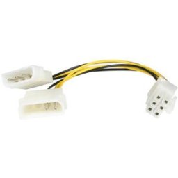 Cabo de Alimentação 4 PIN - 6 PIN - STARTECH