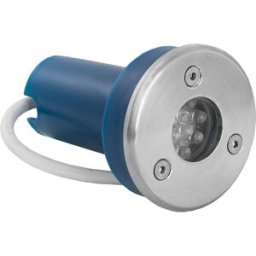 Projector LED p/ Encastrar IP65 220V AC 3W Branco F.