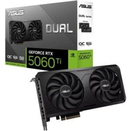 Placa Gráfica NVIDIA GeForce RTX 5060 Ti DUAL EVO OC 16GB GDDR7 - ASUS