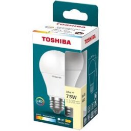Lâmpada LED Essential Prime A60 E27 10W 4000K 1100Lm - TOSHIBA