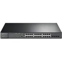 Switch JetStream 24 Portas PoE+ + 4 Portas SFP - TP-LINK