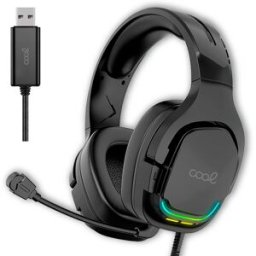 Auriculares Stereo PC / PS4 / PS5 / Xbox Gaming Led RGB COOL Tuned USB 7.1 - COOL