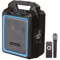 Coluna Portátil Amplificada Pro200 6,5" 200W c/ Bateria + Microfone Pro Cool Series - COOLSOUND