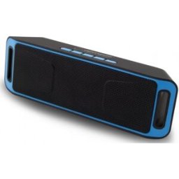 Coluna Bluetooth Portátil 2x 3W (Preto/Azul) - ESPERANZA