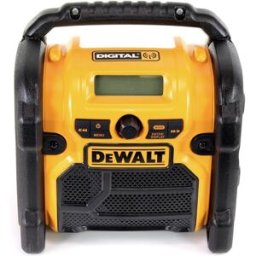 Rádio Portátil Digital XR Li-Ion DAB+/FM (Preto/Amarelo) - DEWALT