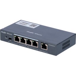 Switch 4 Portas PoE + 1 Uplink RJ45 - REYEE