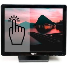 Monitor Tátil TFT LCD 15" MTL15C XGA (Preto) - IGGUAL