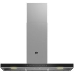Exaustor Chaminé BHCB96641BBHS 430m³/h (Preto) - BEKO
