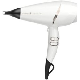 Secador de Cabelo Supercare Pro 2200W (Branco/Preto) - REMINGTON
