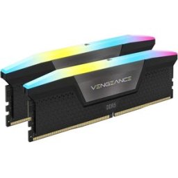 Memória RAM UDIMM Vengeance RGB 32GB (2x16GB) DDR5-6000MHz (AMD Expo/Intel XMP) CL38 - CORSAIR