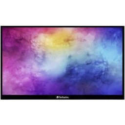Monitor Portátil Touch IPS LCD 15,6" 49592 Full HD 16:9 60Hz FreeSync (Preto) - VERBATIM