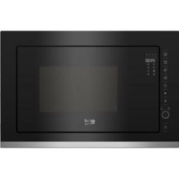 Microondas Encastre 900W 25L c/ Grill (Inox) - BEKO