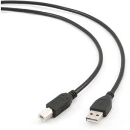 Cabo USB tipo A + USB tipo B p/ Impressoras (3 mts) - GEMBIRD