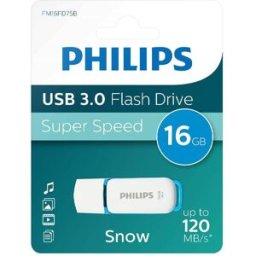 Pen Drive Flash Drive 16GB USB 3.0 Snow - PHILIPS