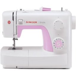Máquina de Costura Simple 3223 (Branco/Rosa) - SINGER