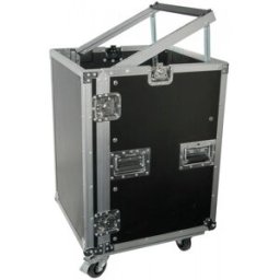 Rack Metálica 19" 8U + 12U c/ Rodas (PD-F12U8) - Power Dynamics