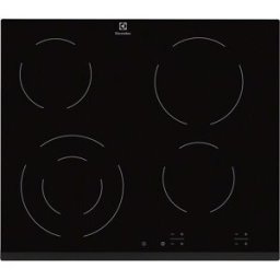 Placa de Vitrocerâmica c/4 Bocas 590x520mm 6400W (Preto) - ELECTROLUX
