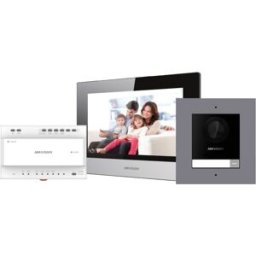 HIK VISION Vídeo Porteiro 7" Tátil TCP/IP e WiFi c/ Câmara 2 Mpx e Conexão Central - HIKVISION