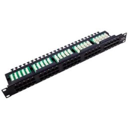 Patch Panel Rack 16 Portas FTP CAT6 19" 1U - CROMAD