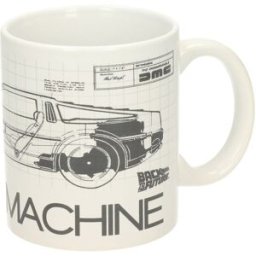 Caneca Time Machine Back to the Future - SD TOYS
