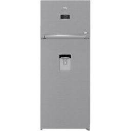 Frigorífico 2 Portas c/ Congelador RDNE455E40DXBN 406L (Prateado) - BEKO