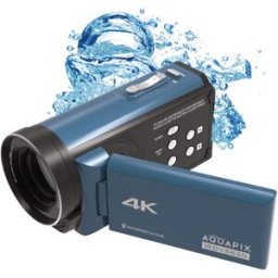 Câmara de Vídeo Subaquática WDV5630 (Cinza/Azul) - EASYPIX