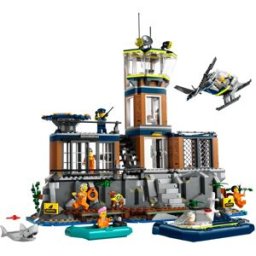 City: Ilha da Prisão da Polícia - LEGO