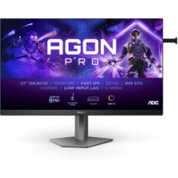 Monitor Agon Pro AG276FK IPS W-LED 27" FHD 16:9 520Hz VESA Adaptive Sync - AOC