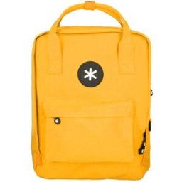 Mochila Escolar Antartik Com Bolso Exterior Amarela 270X120X380 Cm - ANTARTIK