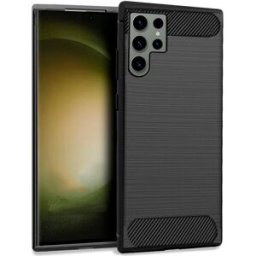 Capa p/ Samsung S918 Galaxy S23 Ultra Carbono (Preto) - COOL