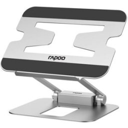 Suporte de Mesa p/ Computador Portátil c/ Docking USB-C (HDMI / RJ45 / 2xUSB 3.0 / 2x USB-C) - RAPOO