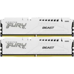 Memória RAM DIMM Fury Beast 32GB (2x16GB) DDR5-6000MHz (AMD Expo/Intel XMP) CL30 - KINGSTON