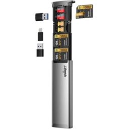 Leitor de Cartões Memória + Armazenamento USB / USB-C / Lightning - LIFETECH