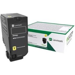 Toner Lexmark Amarelo CS/CX 727, CS728 com Programa de Retorno 10.000 pág.