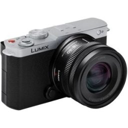 Máquina Fotográfica Digital Lumix S9 + Objetiva S18 - 40mm F4.5-6.3 (Prateado) - PANASONIC