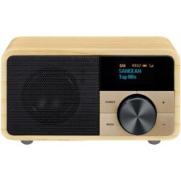 Rádio DAB+ / FM / Bluetooth DDR-7 (Madeira) - SANGEAN