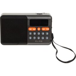 Rádio Portátil Analógico AM/FM RA18 Mini Bluetooth/USB/microSD - BLOW