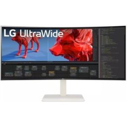 Monitor Curvo UltraWide IPS LCD 38" 38WR85QC-W Quad HD (Branco) - LG