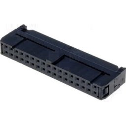 Ficha IDC 34 Pinos (2x17) Femea p/ Flat-cable